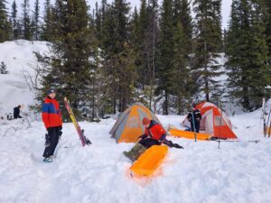 Expeditie - overnachten in de sneeuw